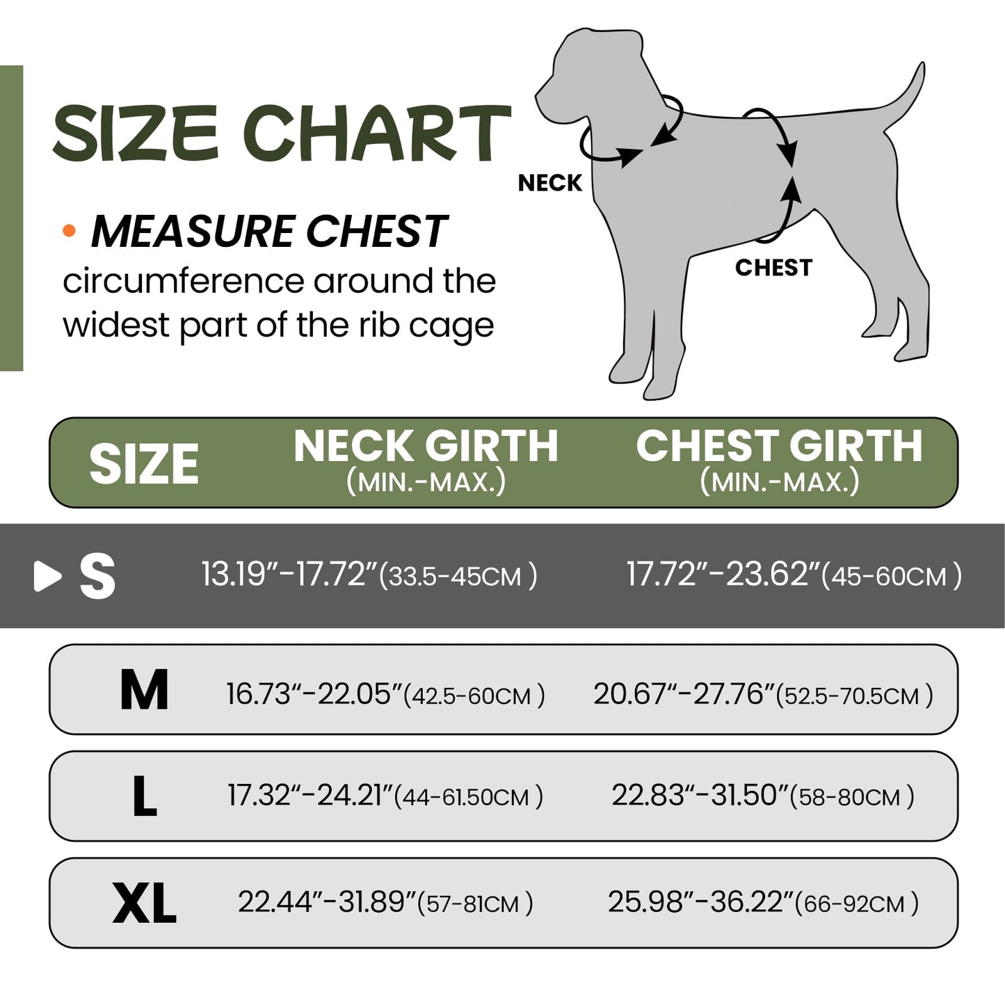 PcEoTllar No Pull Dog Harness for Medium Dogs, Reflective Dog Vest Harness with Handle, Adjustable Easy on Dog Harness for Training Running Walking, Green M